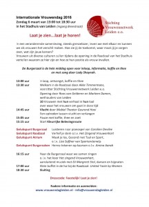 Vrouwendag 2016 Flyer Web
