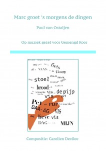 Cover Marc groet 's morgens de dingen